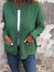 Gilet d’automne en maille premium - Style et confort Almira