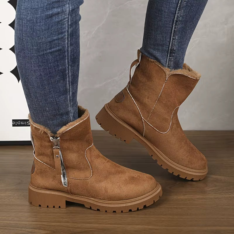 Bottines d’hiver ultra-douces et confortables