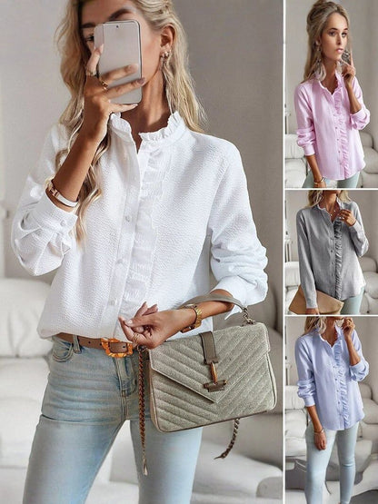 INÈS | Blusa contemporánea con botones