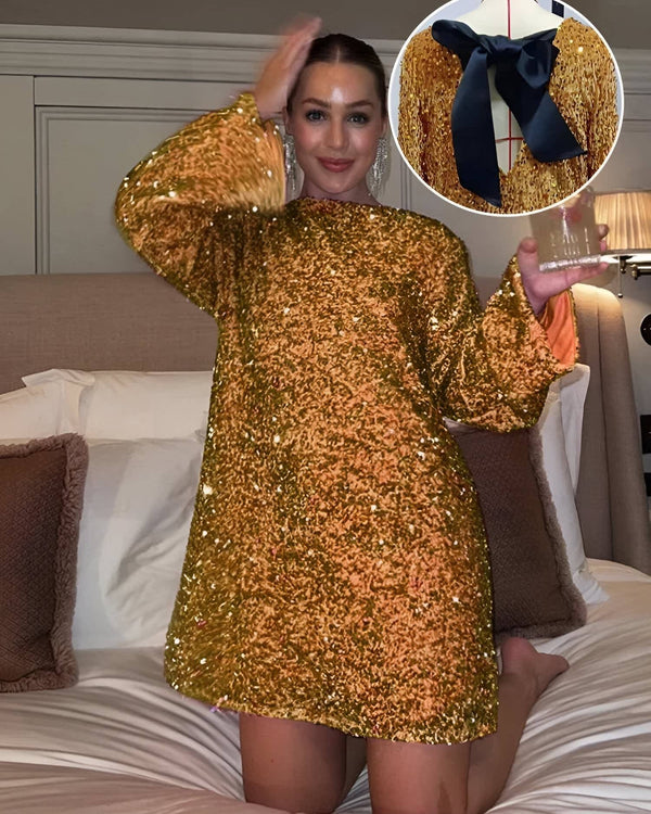 LISA | Robe Élégante à Nœud – Féminité, Grâce et Confiance