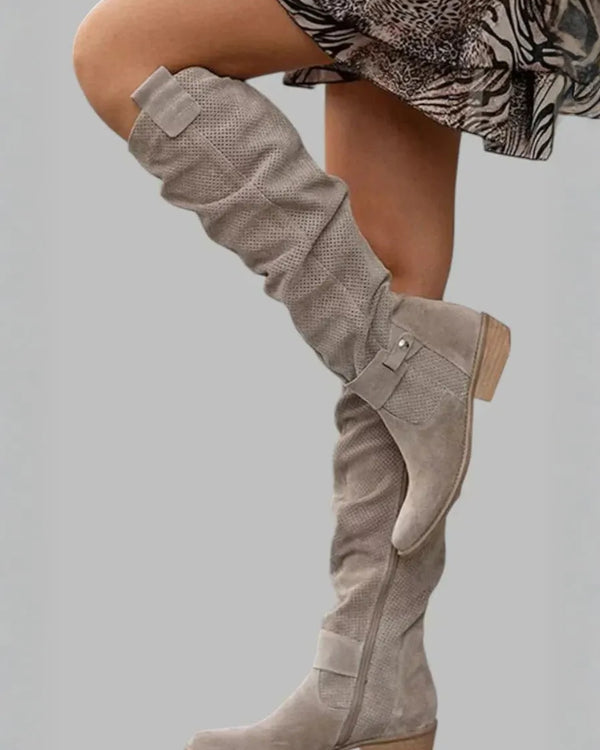Style sans effort et confort absolu – Bottes au-dessus du genou