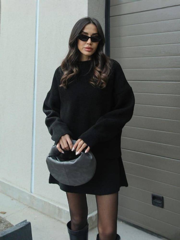 LARA | Ensemble en Maille Doux & Élégant