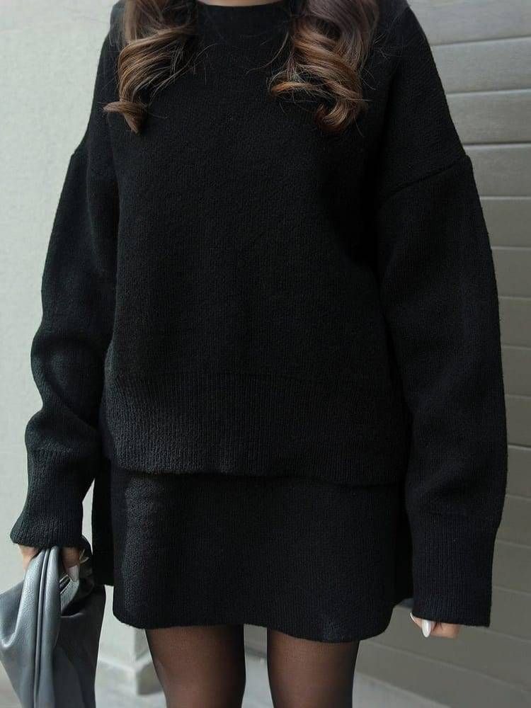 LARA | Ensemble en Maille Doux & Élégant