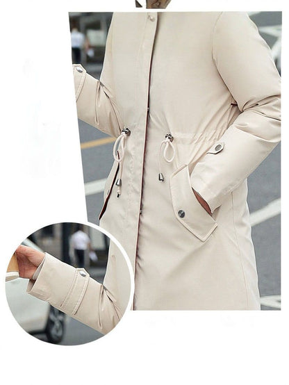 SOPHIE | Parka d’Hiver Chaude et Chic à Doublure Amovible et Capuche Luxe