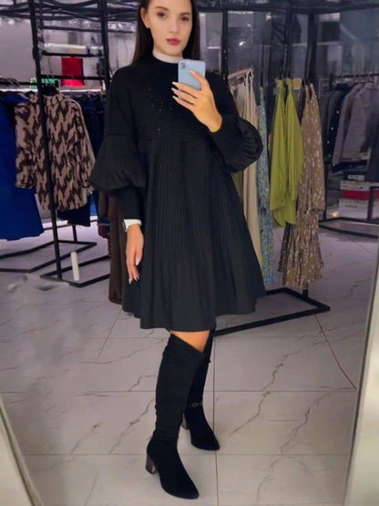 LUNA | Robe plissée élégante