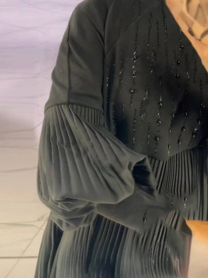 LUNA | Robe plissée élégante