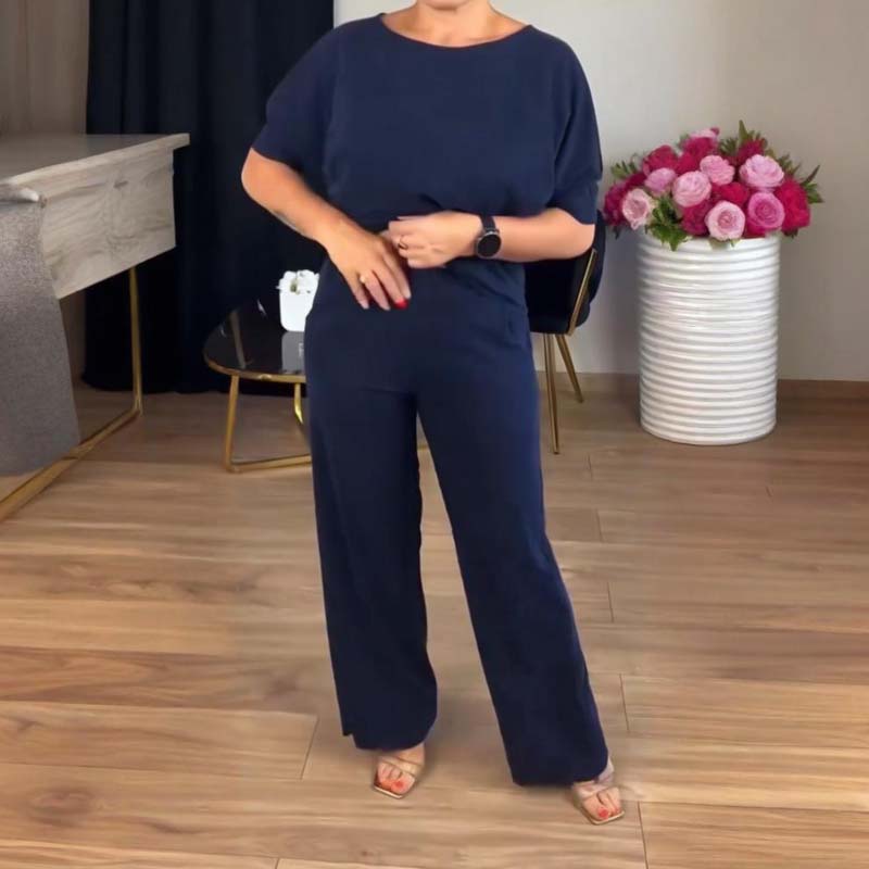 Ensemble Tricoté Confortable et Élégant au Style Minimaliste