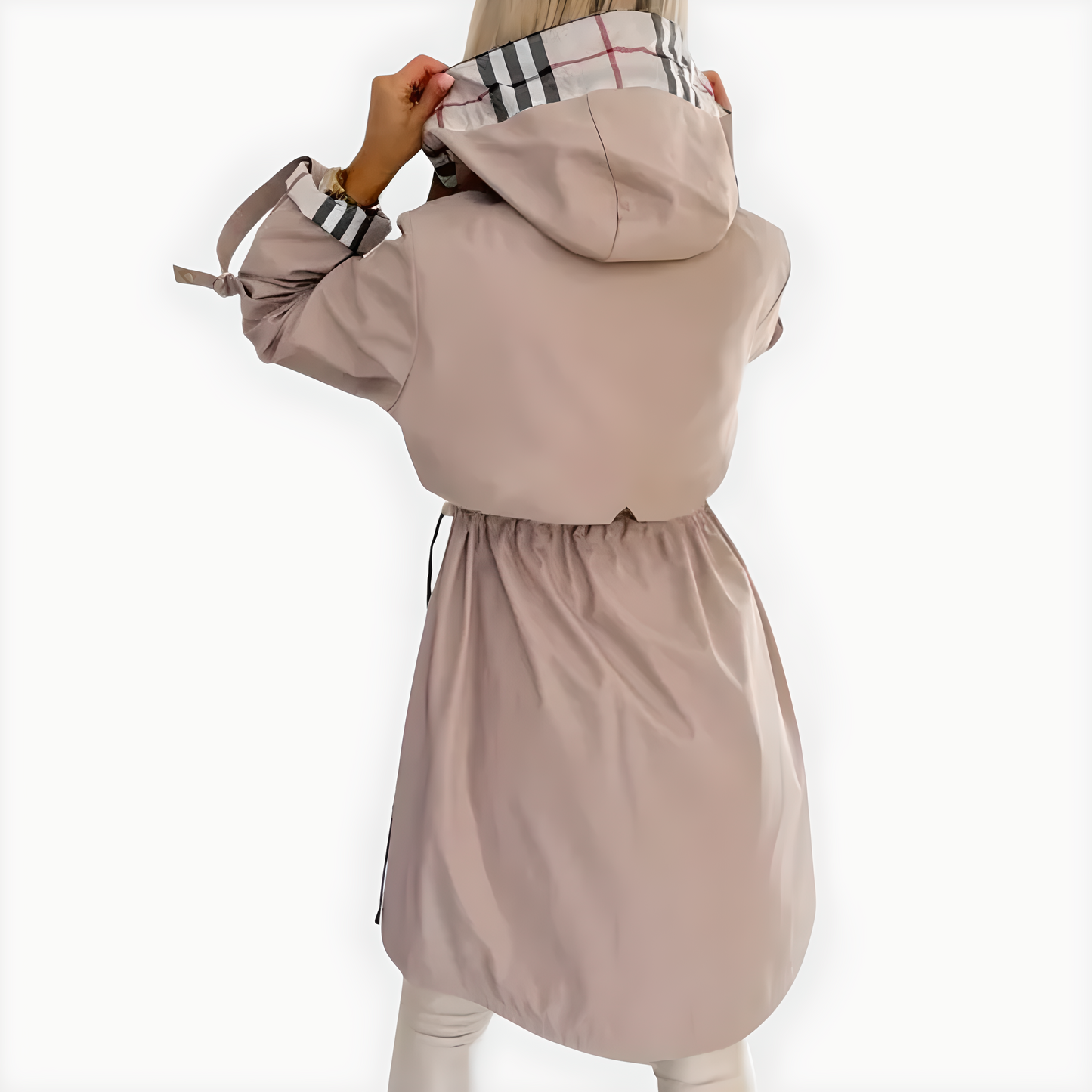 Manteau Femme AURELIE avec Capuche et Fermeture Zippée