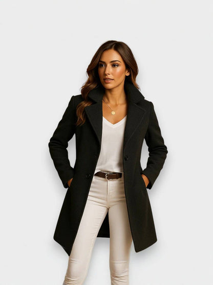 NORA | Manteau long élégant et intemporel