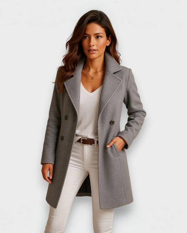 NORA | Manteau long élégant et intemporel